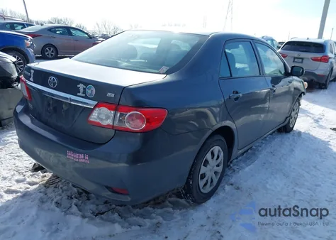2011 Toyota Corolla Le z USA, uszkodzony, nr VIN 2T1BU4EE8BC675760
